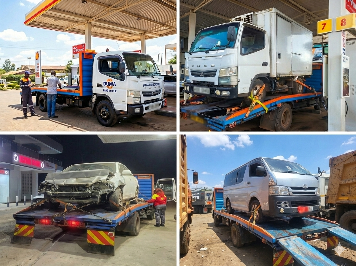 A Duma Road Rescue tow truck ready for service.